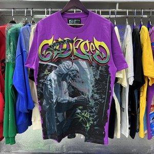 Bize hiçbir vergi moda Retro Tees boy t-shirt erkekler için dijital baskı Streetwear fabrika tasarımcı