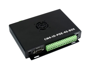 RPI Industrial IoT Mini-Computer basierend auf Raspberry Pi Compute Modul 4 (NICHT enthalten),PoE,5G/4G, Metall gehäuse, Lüfter - Product Image 2