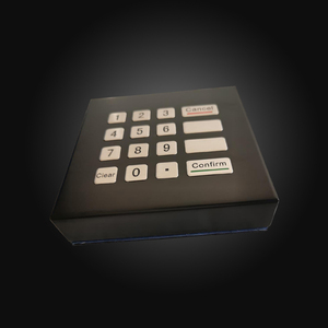 Desktop-Tastatur Numerische Metall tastatur 12 Tasten Layout - Product Image 6