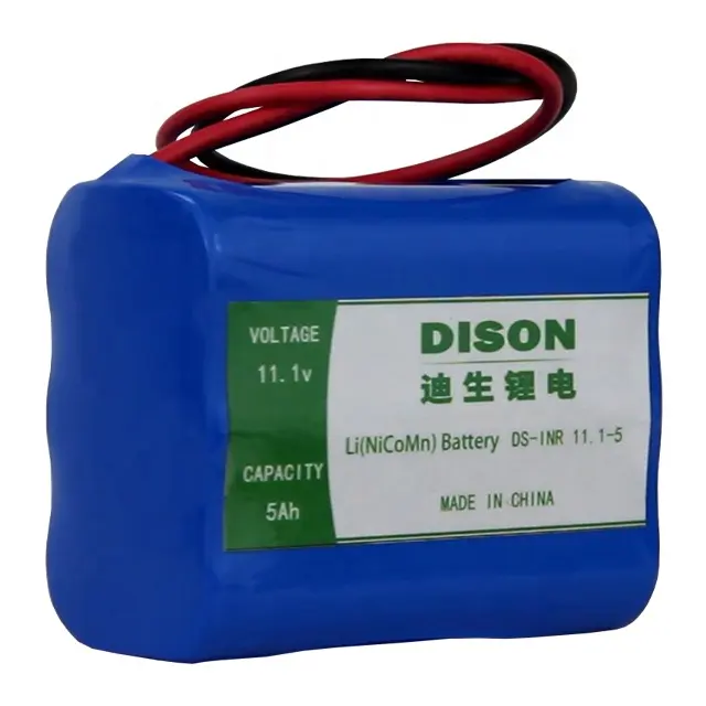 INR18650 — pack de batterie Li-ion li-n NiCoMh, 11.1v, 5ah, NMC, pour robot et aspirateur