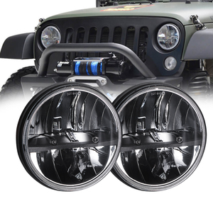 Auto Accessories 9inch <strong>Led</strong> Driving Light High Power Round With White DRL Amber Turn Signals <strong>9</strong>&quot; Auto Headlights for Wrangler JL - Product Image 4
