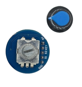 Drehgeber modul für die Entwicklung des Arduino Brick Sensors Round Audio Rotating Potentiometer Knob Cap EC11