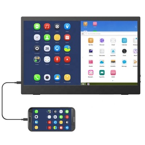 LILLIPUT 14英寸便携式全高清UMTC-1400 USB触摸屏c型显示器，带4K HDMI输入 - Product Image 1