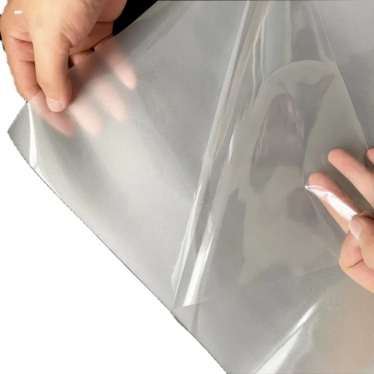 Película transparente y opaca para ventana de vidrio de cocina