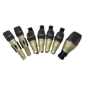 Cho Panvotech Chuyên Nghiệp 7-Mảnh Năng Động Kim Loại Cụ Microphone Kit Có Dây Studio Hiệu Suất Âm Nhạc Trống - Product Image 1