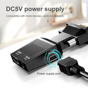 PC <strong>VGA</strong> Source <strong>Output</strong> to TV Monitor <strong>Hdmi</strong> Connector Active Male <strong>VGA</strong> Female <strong>Hdmi</strong> 1080P Video Dongle <strong>VGA</strong> to <strong>Hdmi</strong> <strong>Adapter</strong> for HDTV