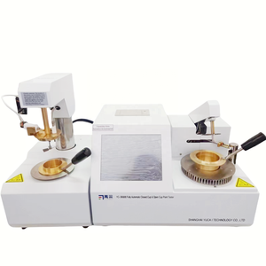Bir makinede ASTM D93 kapalı fincan parlama noktası testi ve ASTM D92 açık fincan parlama noktası analizörü - Product Image 3