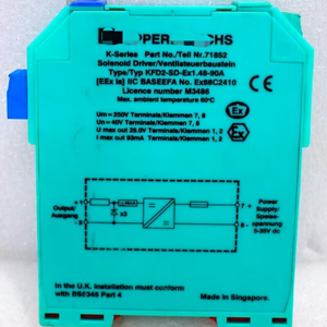 Neue Original Ready KFD2-SD-Ex 1.48-90A 71852 Lager Industrie automatisierung SPS-Programmier steuerung - Product Image 1