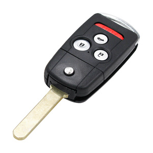 3 + 1 düğmeler veya 2 + 1 düğmeler uzaktan anahtar kabuk konut Case Fob Acura RDX MDX ile tuş takımı - Product Image 3