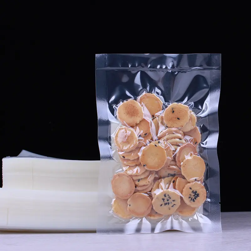 La nuova tecnologia alimentare sigillatore di vuoto sacchetto in rilievo vuoto sacchetti di cibo vacuum sealer rolls sacchetti di conservazione degli alimenti