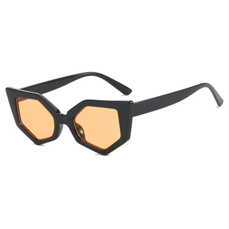 Retro đa giác Kính mát 2024 phụ nữ người đàn ông khung Shades biểu tượng tùy chỉnh kính Eyewear kỳ nghỉ trang trí
