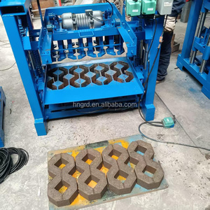 4-35 Máquina para fabricar bloques huecos de hormigón de cemento 220V 380V Maquinaria para hacer ladrillos para producción a escala - Product Image 4