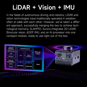 Ready <strong>to</strong> Use SLAMTEC Aurora Positioning and Mapping Sensor with LiDAR Binocular Vision IMU and AI Deep <strong>Learning</strong> All in One - Product Image 5