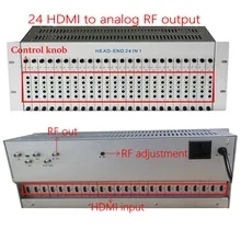 Modulador CATV UHF de 19" para montaje en bastidor 3U de 24 HD a RF analógica - Product Image 4