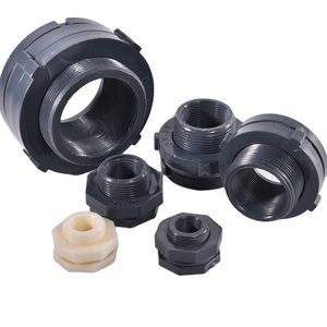 DN15 ~ DN80 גן מים טנק פלסטיק pvc אביזרים שסתום מחבר מקורבות ברז גס חוט מתאם אביזרי מהיר צימוד