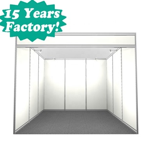 Cabina de exposición de aluminio portátil, estructura de concha mejorada, cabina de exposición estándar con pantalla gráfica de pie - Product Image 3