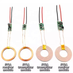 5V 1A2Aワイヤレス電源モジュールワイヤレス充電器モジュール電話用ワイヤレス送信機および受信機端子回路基板 - Product Image 3