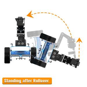 Hiwonder Tankbot traccia auto Robot caricato con braccio robotico per la programmazione STM32 - Product Image 4
