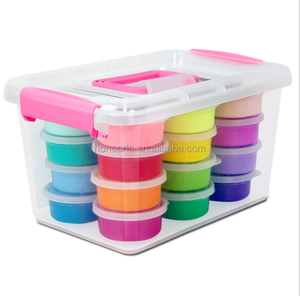 เด็กขายส่งเล่น Plasticine ปลอดสารพิษ EN71ทดสอบการสร้างแบบจำลองดินเหนียวซุปเปอร์ไลท์น้ำหนักเบาอากาศแห้งดิน - Product Image 4