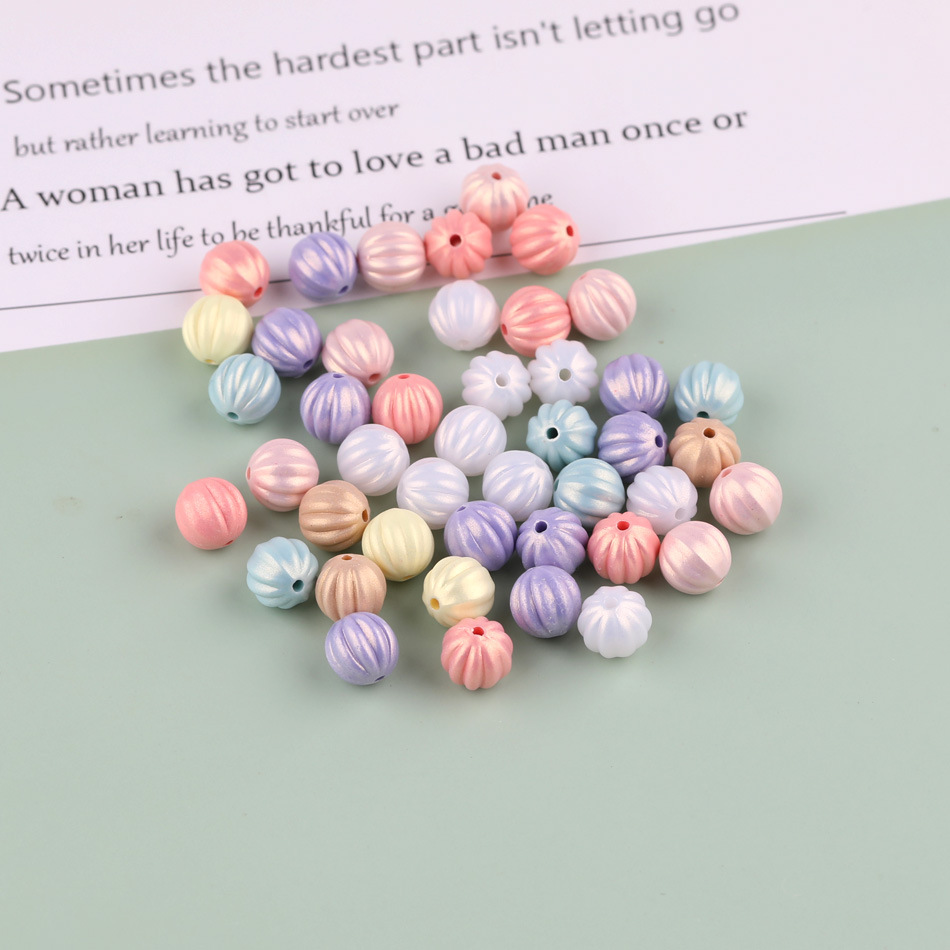 Pumpkin beads