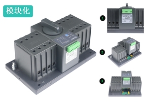 230V 400V効率的なデュアルソース管理MCB 2P/4P ATS自動転送スイッチ家庭用および産業用 - Product Image 3