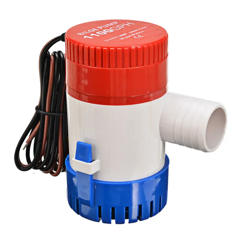 Pompe à eau Submersible pour bateau, à hélice, 12000 gph, 12v, 24V, cc, Submersible, 1 pièce