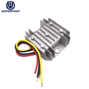WEMAXPOWER salida de voltaje estable paso arriba abajo 2amp DC/24V DC 12V a 24V 48W Buck Boost convertidor 2a regulador de voltaje 24vdc