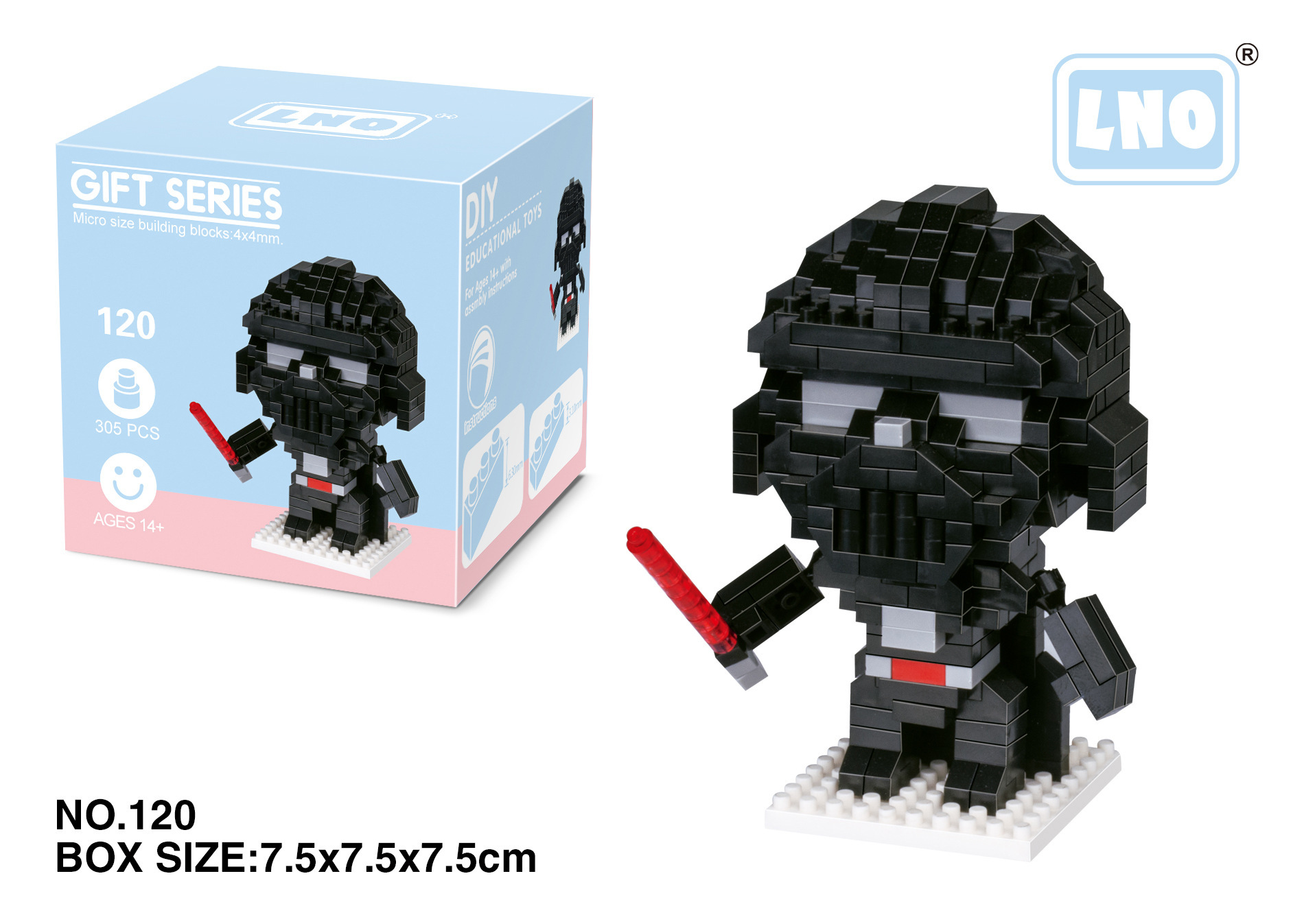Lno-120 samurai nero