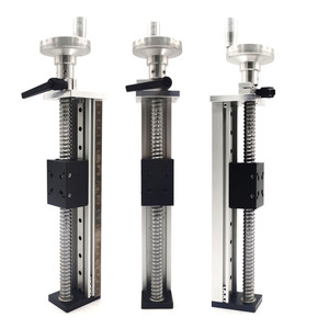 XYZ Axis CNC Manual Guía de riel lineal Deslizamiento de movimiento Mesa deslizante de pista única de carrera efectiva 500 mm/s - Product Image 1