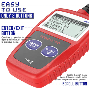 Engine Fault <strong>Code</strong> <strong>Reader</strong> Scanner Car Check Engine Fault Diagnostic Tool OBD2 Car <strong>Code</strong> <strong>Reader</strong> <strong>MS309</strong> - Product Image 4