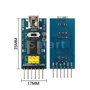 FTDI Pro rl FT232 USB 3.3V 5.5V TTL seri adaptör modülü Mini Port Pro için 232 temel Program indirici