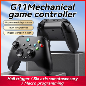 Switch Pro PC用G11ワイヤレス2.4G BTメカニカルゲームコントローラーAndroidIOSタブレットスマートTVセット-topBoxゲームパッドジョイスティックハンドル