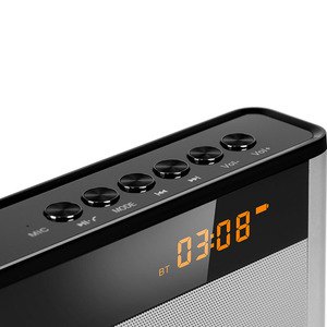 P2 10W HIFI Portable Super Bass Dual Speakers Soundbar Wireless Speaker With Mic TF FM Radio USB Sound Box LED Display - Product Image 2