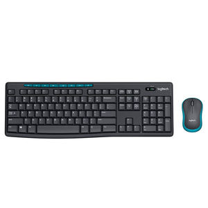Combo de teclado y ratón con cable Logitech Mk275 original, juego de teclado y ratón inalámbricos de 2,4 Ghz