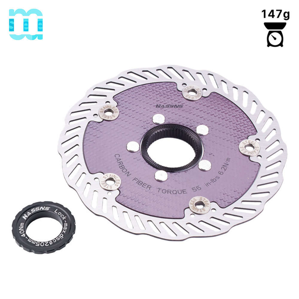 Serrure centrale carbone violet 160mm 147g