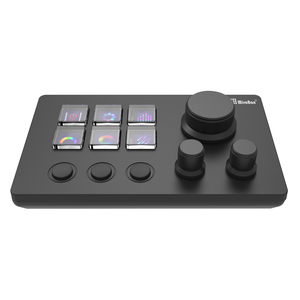 Buscando distribuidores Agente exclusivo LCD Macro Teclado 6 teclas 3 Perilla Teclado DIY Macro programable Pad con perilla - Product Image 2