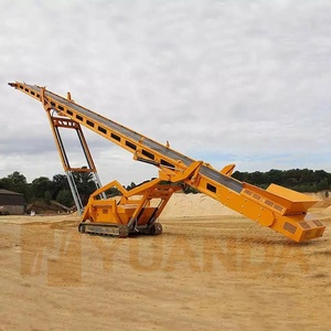 Cinta transportadora de grano móvil telescópica inteligente, alimentador de tolva de gran tamaño para manejo de Material a granel, tipo de canal de orugas - Product Image 5