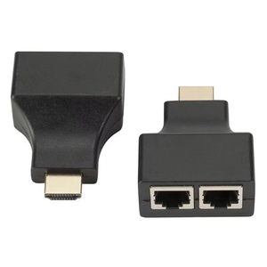 双RJ45 CAT5E CAT6 UTP局域网以太网HDMI扩展器中继器适配器，用于音频HDMI双 - Product Image 3