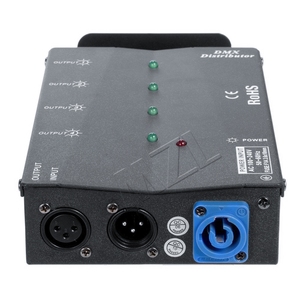 4 yollu izole DMX Splitter amplifikatör dağıtıcı 3 pinli çıkış hareketli kafa ışık Par ışık konser düğün Par - Product Image 1