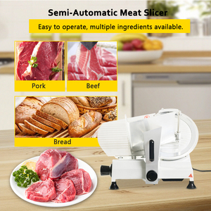 電気全自動商用工業用デリベーコンビーフハム食品冷凍肉スライサーカッター肉切断スライス機 - Product Image 3