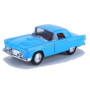 Wholesale Cheap 1:32 Pullback Classical Vehicles Model <strong>Toy</strong> Collection Die Cast Metal Car with Door Open - Product Image 1
