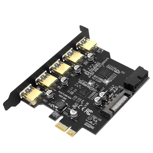 Scheda di espansione PClE a 5 porte USB3.2 + 19in D720201 D720210 controllo Master 5Gbps USB 3.2*5/19pin interfaccia per gli utenti di Computer - Product Image 1