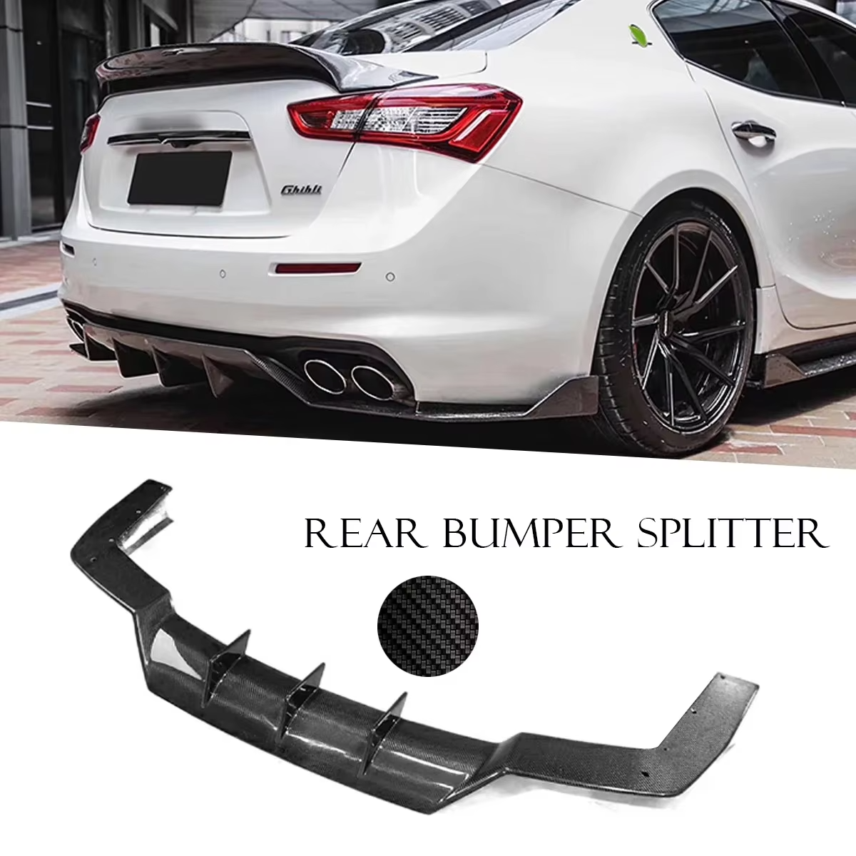 Rear Splitter 14-16