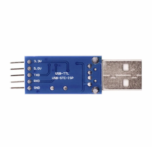 USB TTL / USB-TTL / STC mikro programcı/PL2303 dokuz yükseltmeleri plaka ile şeffaf bir kapak PL2303HX
