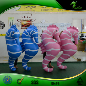 Ánh sáng tùy chỉnh Sản phẩm mới Inflatable biển ngựa cho cuộc diễu hành, <span class=keywords><strong>Led</strong></span> trang trí PVC biển ngựa bóng - Product Image 4