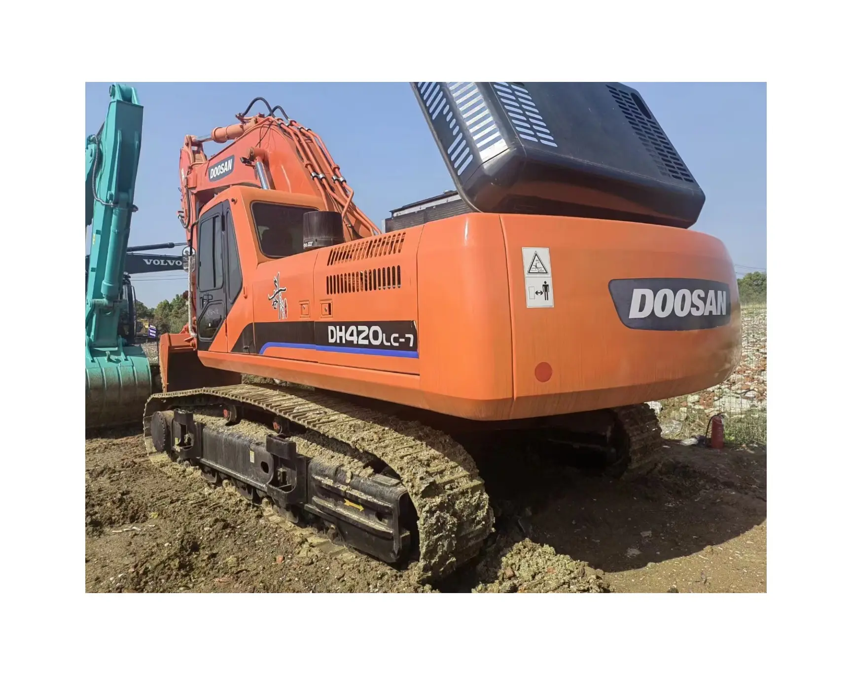 Nhà Máy bán hàng trực tiếp Hàn Quốc nhập khẩu doosan DH 420 máy xúc chuyên nghiệp duy trì động cơ ban đầu