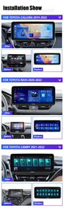 12.3 Inch 1din Android Car Radio Dvd <strong>Player</strong> Stereo Autoradio Support QLED Touch Screen Gps Navigation <strong>Auto</strong> Multimedia <strong>Player</strong> - Product Image 4