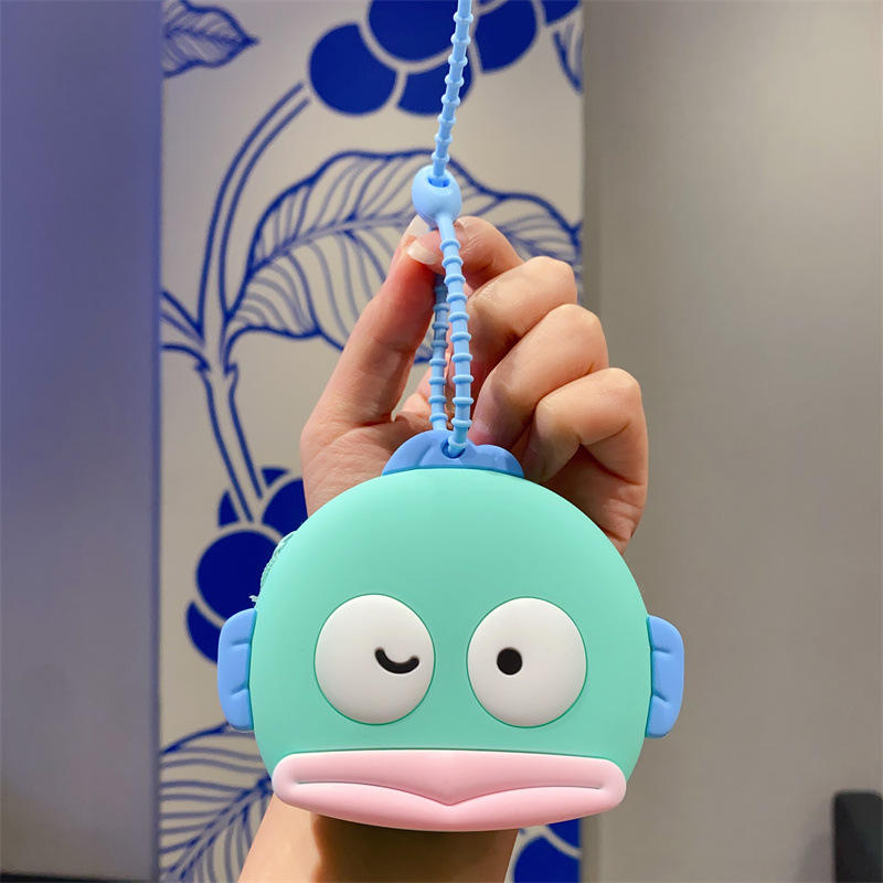 กระเป๋าปลาการ์ตูน-สีน้ำเงิน