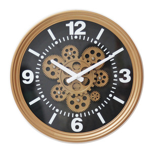 16 inch sáng tạo năng động bánh Đồng hồ retro Đồng hồ treo tường trang trí cổ bánh Đồng hồ treo tường cho trang trí nội thất - Product Image 3