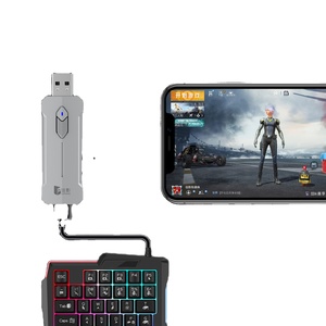 Teclado ratón juego para Android conexión inalámbrica BT adaptador USB para pubg teléfono móvil Gamepad